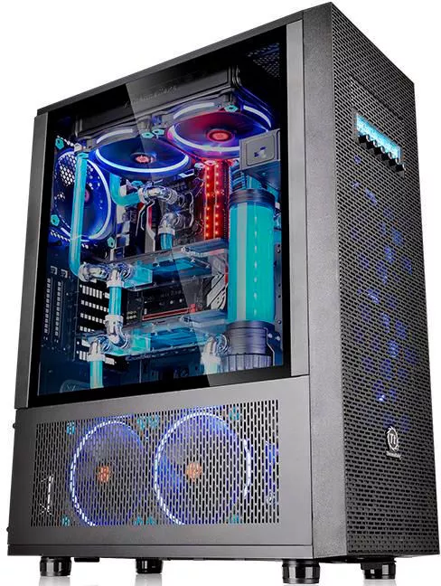 Корпус Thermaltake Core X71 Tempered Glass Edition [CA-1F8-00M1WN-02] фото
